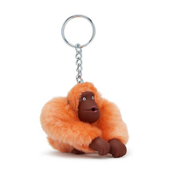 Kipling Sven Small Monkey Keychain Accessories Peachy Pink | CA 2014SG